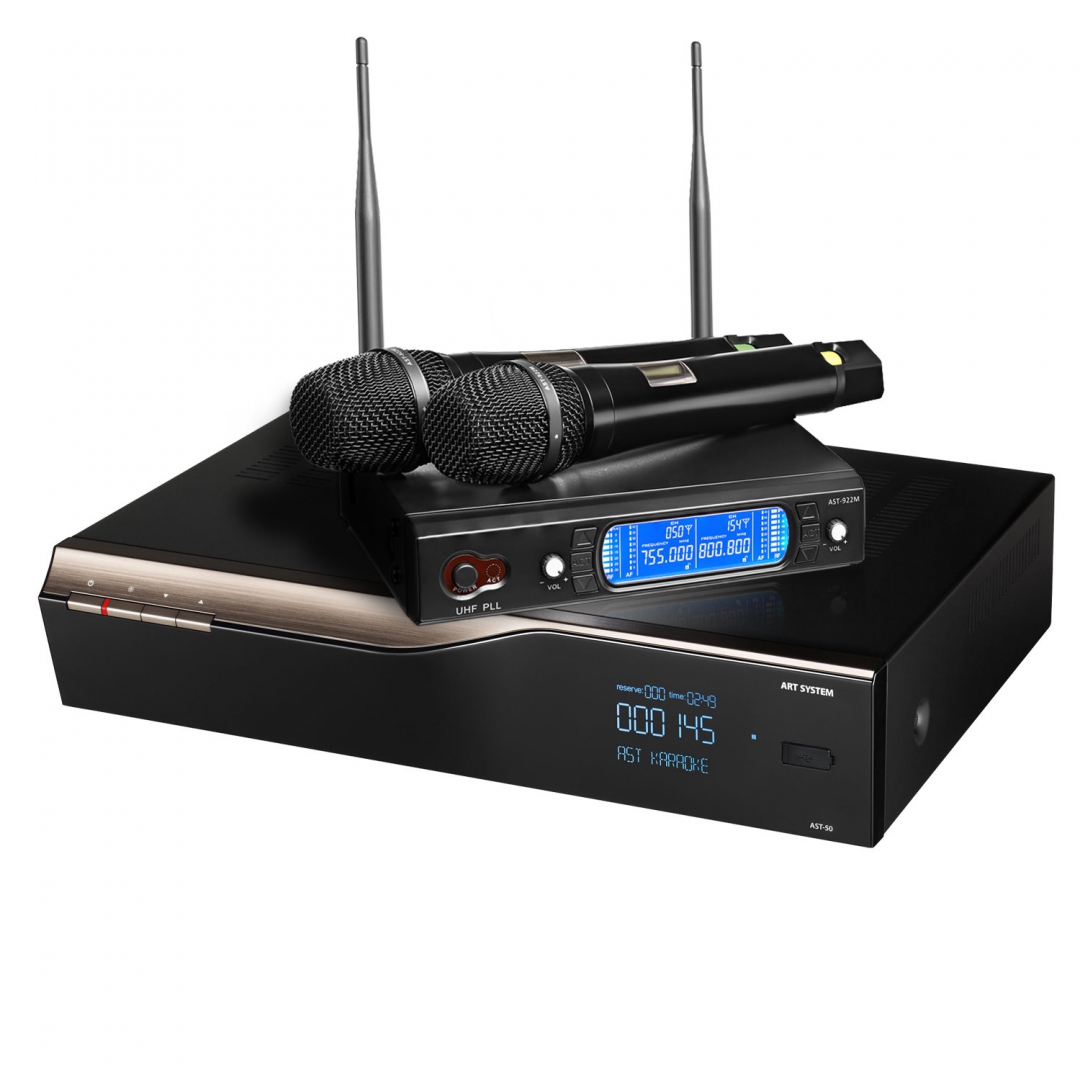 караоке-комплект AST-50 c микрофонами в Искитиме