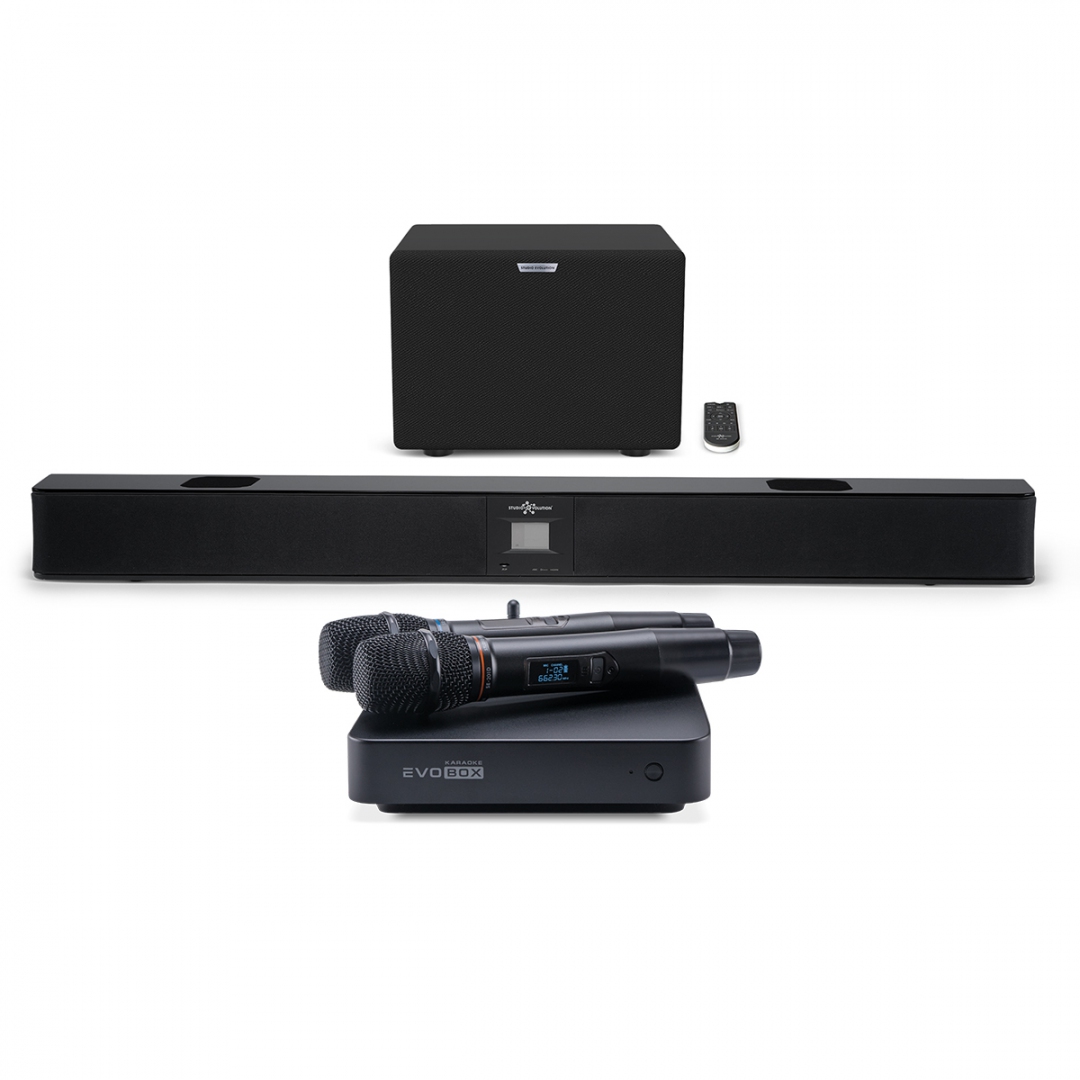караоке-комплект EVOBOX Plus + EvoSound Bar (саундбар с караоке) в Искитиме