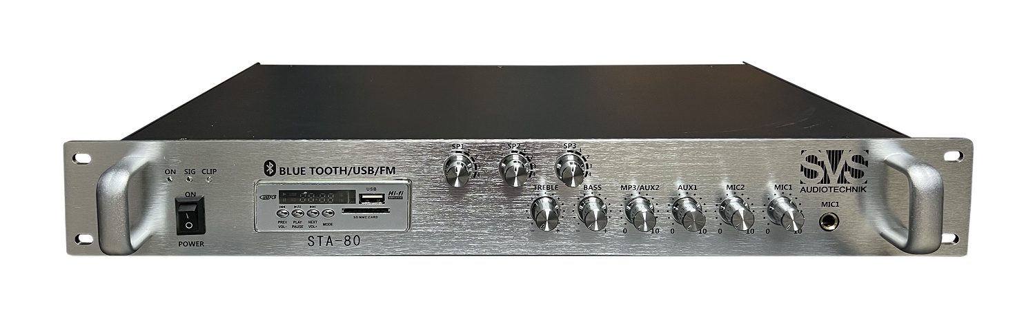 SVS Audiotechnik STA-80 Микшер-усилитель для систем Public Address в Искитиме