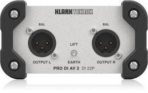 Klark Teknik DI 22P пассивный стерео директ-бокс в Искитиме