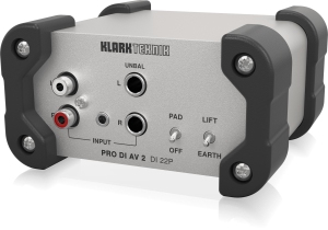 Klark Teknik DI 22P пассивный стерео директ-бокс в Искитиме