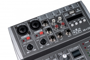 SVS Audiotechnik mixers AM-4 DSP Аналоговый микшерный пульт, 4-канала в Искитиме